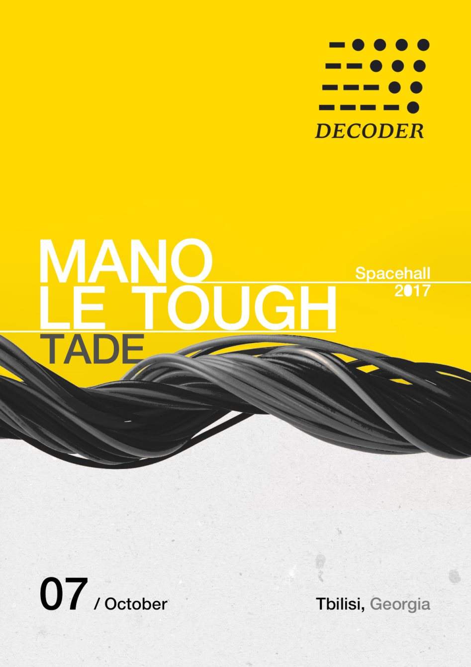 Decoder: Mano Le Tough & Tade - Página frontal