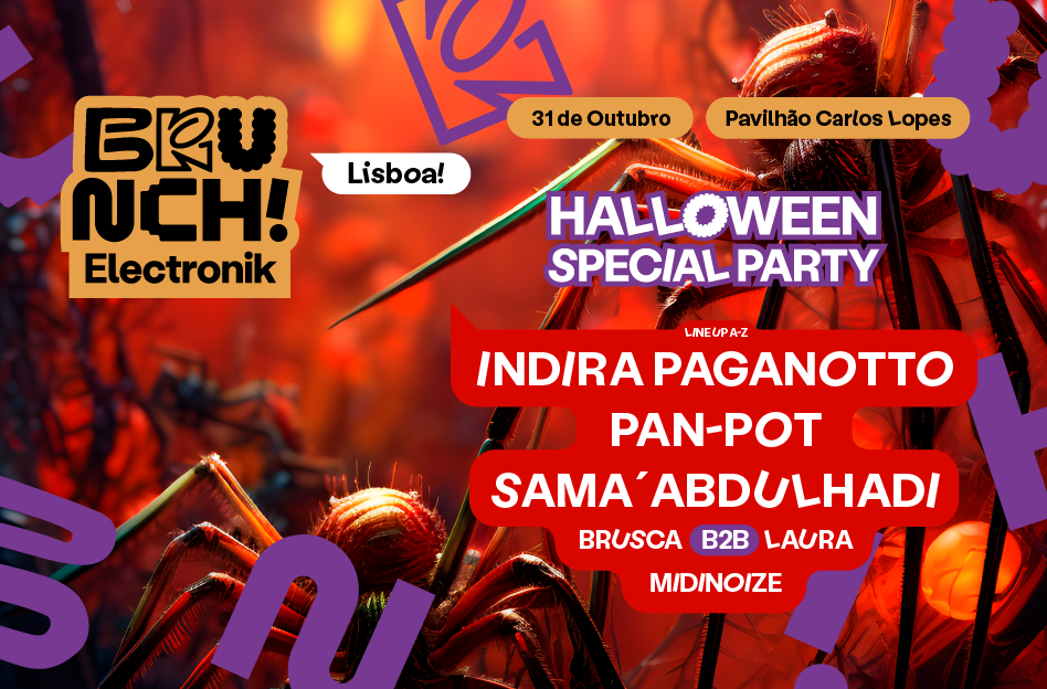 Brunch Electronik Lisboa Halloween Special Party - Página frontal