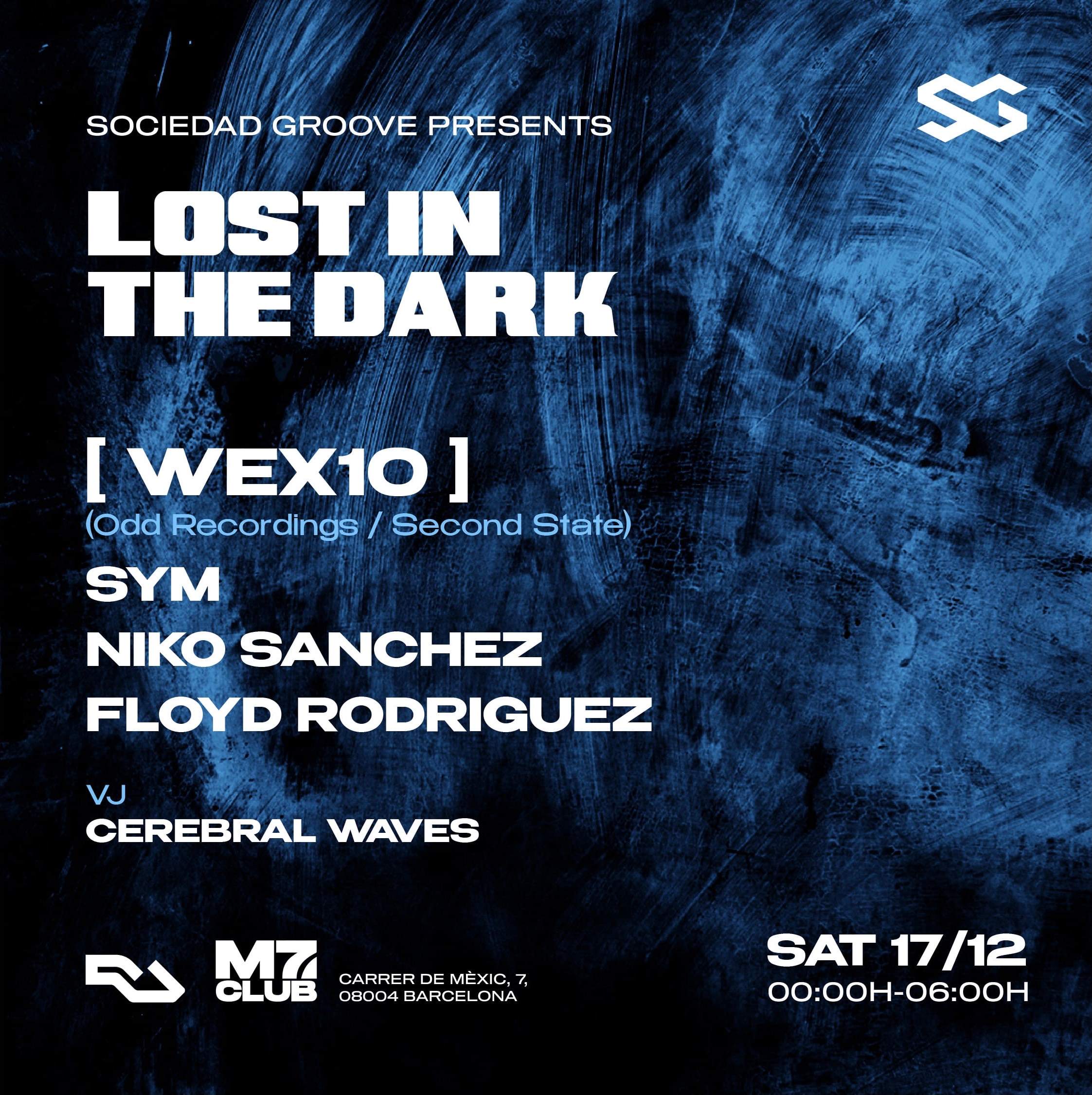 Sociedad Groove: Lost In The Dark - フライヤー表