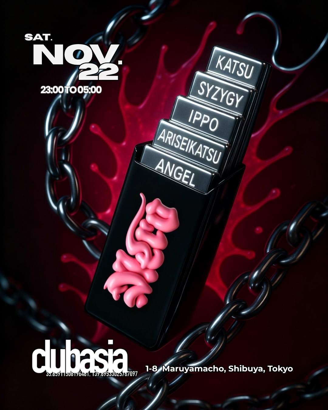 NERO BUBBLEGUM RAVE at clubasia, Tokyo