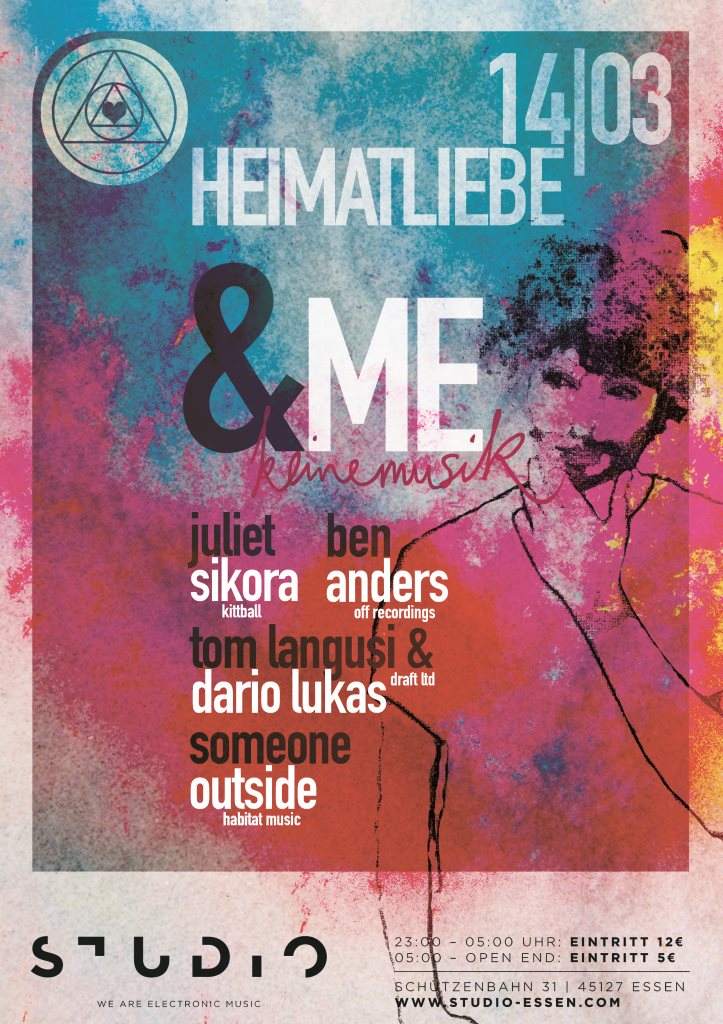 Heimatliebe with &ME and Juliet Sikora - フライヤー表