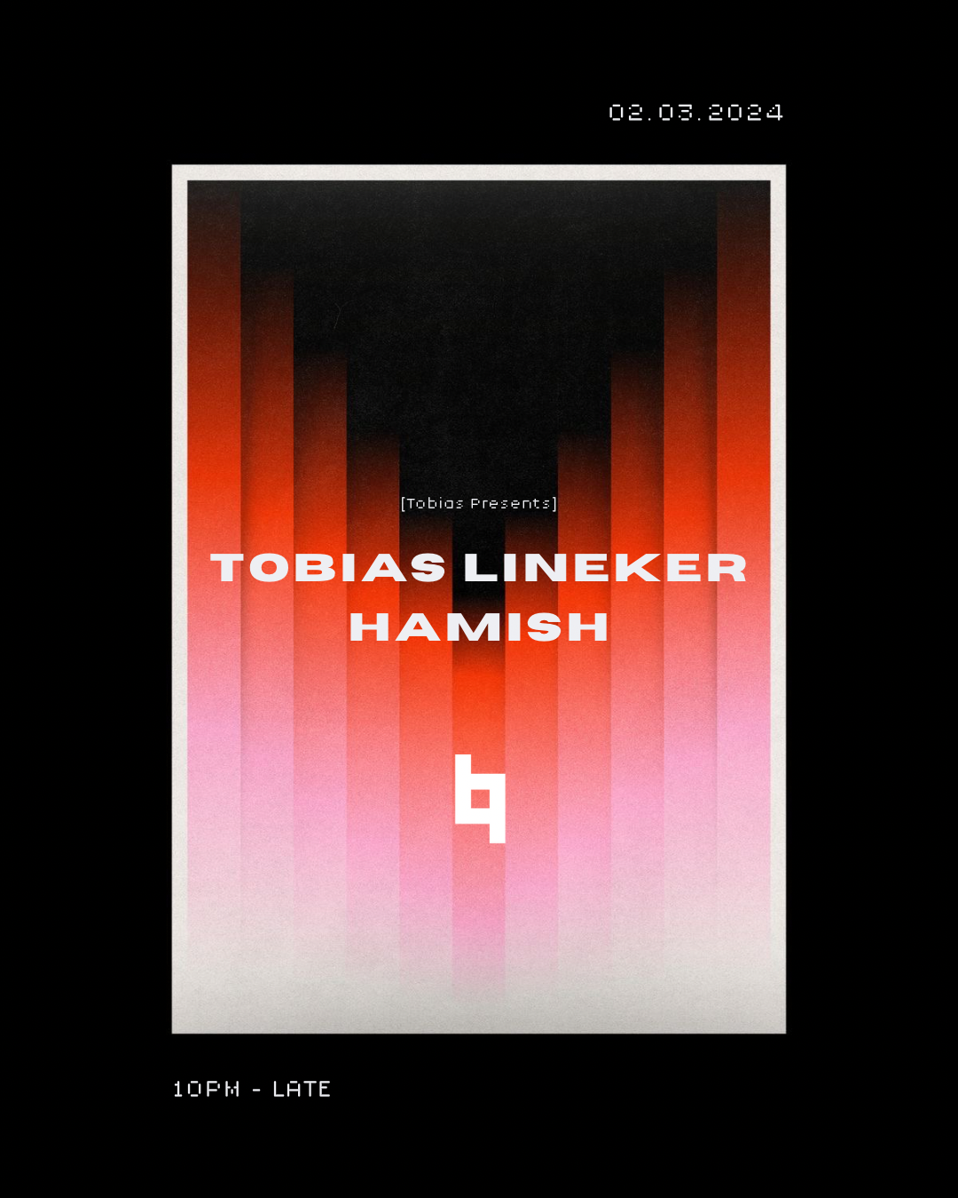 Tobias Lineker x B London - Página frontal