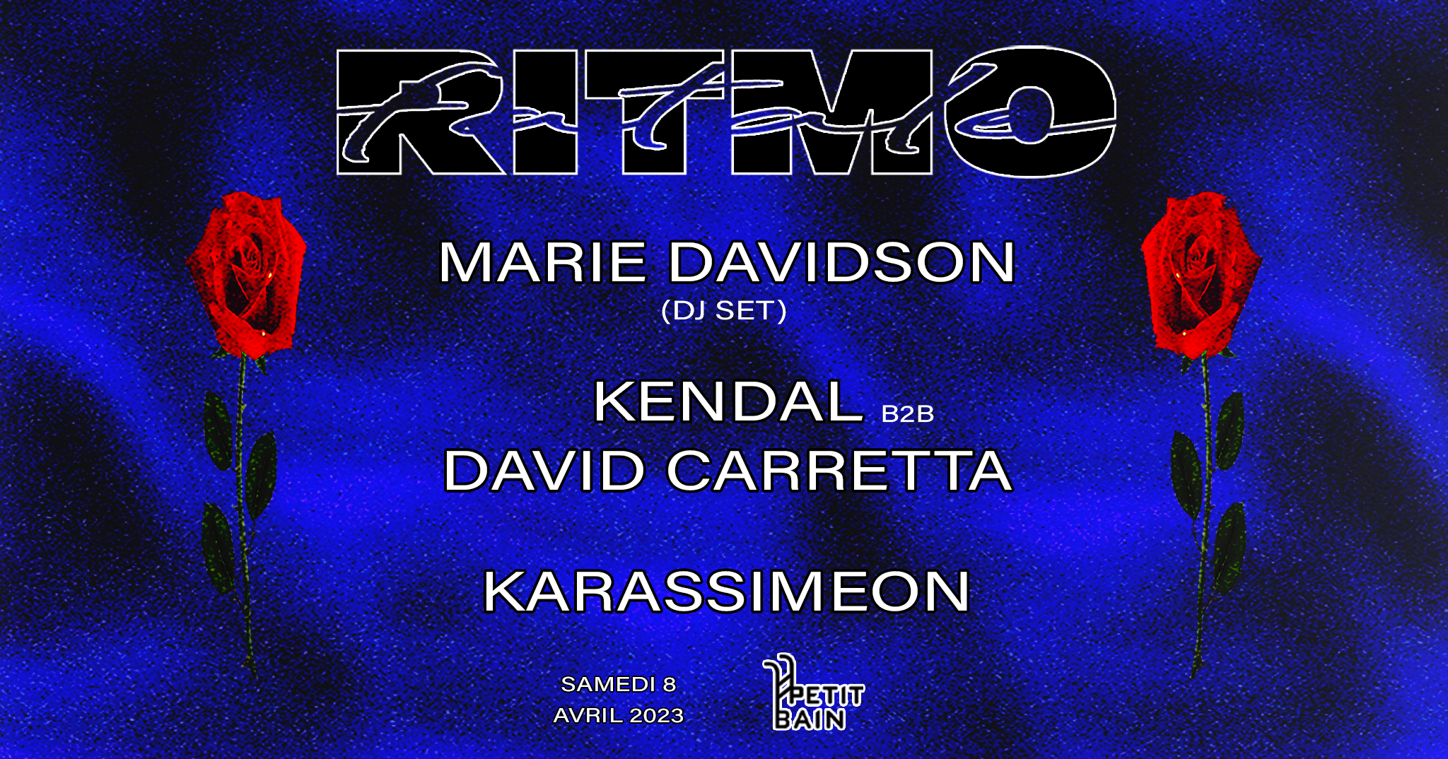 Ritmo Fatale: Marie Davidson + Kendal b2b David Carretta + Karassimeon - Página frontal