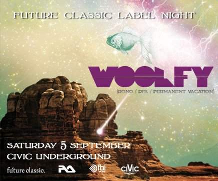 Future Classic Label Night feat Woolfy - Página frontal