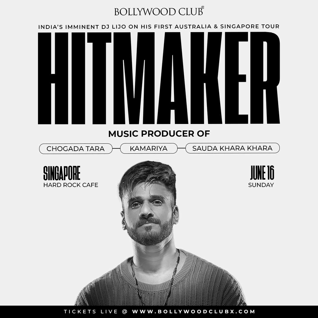 THE HIT MAKER - DJ LIJO LIVE at Hard Rock Cafe, Singapore at Hard Rock  Cafe, Singapore