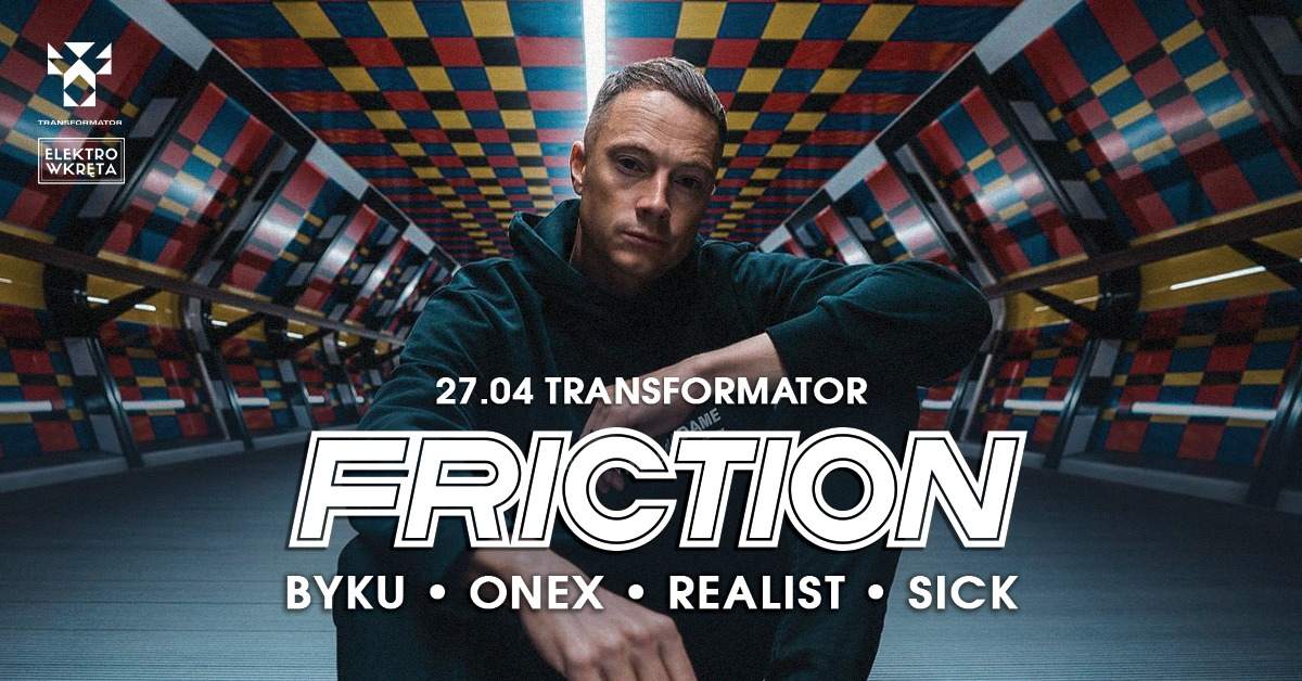 FRICTION at Wrocław - フライヤー表