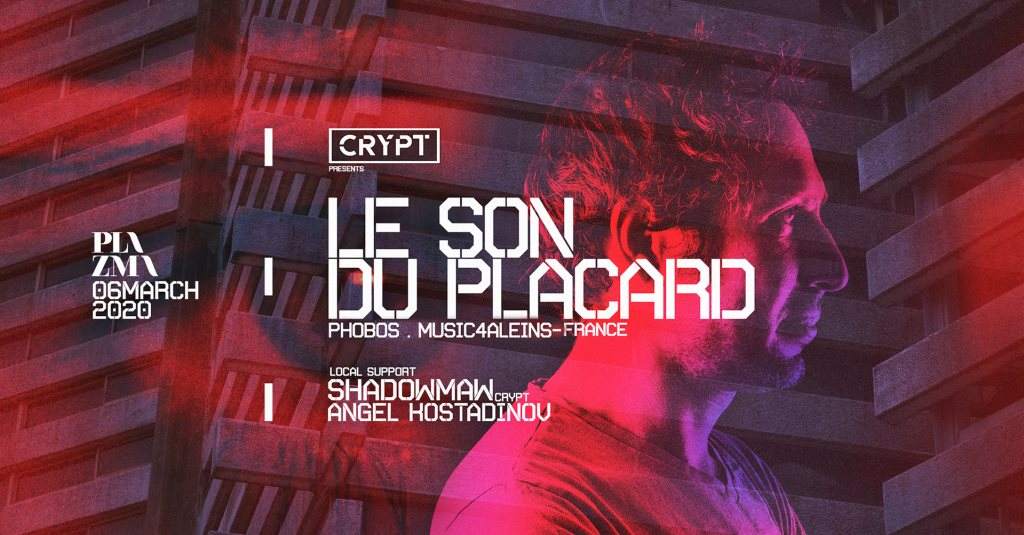 Le Son Du Placard - Event by Crypt - フライヤー表
