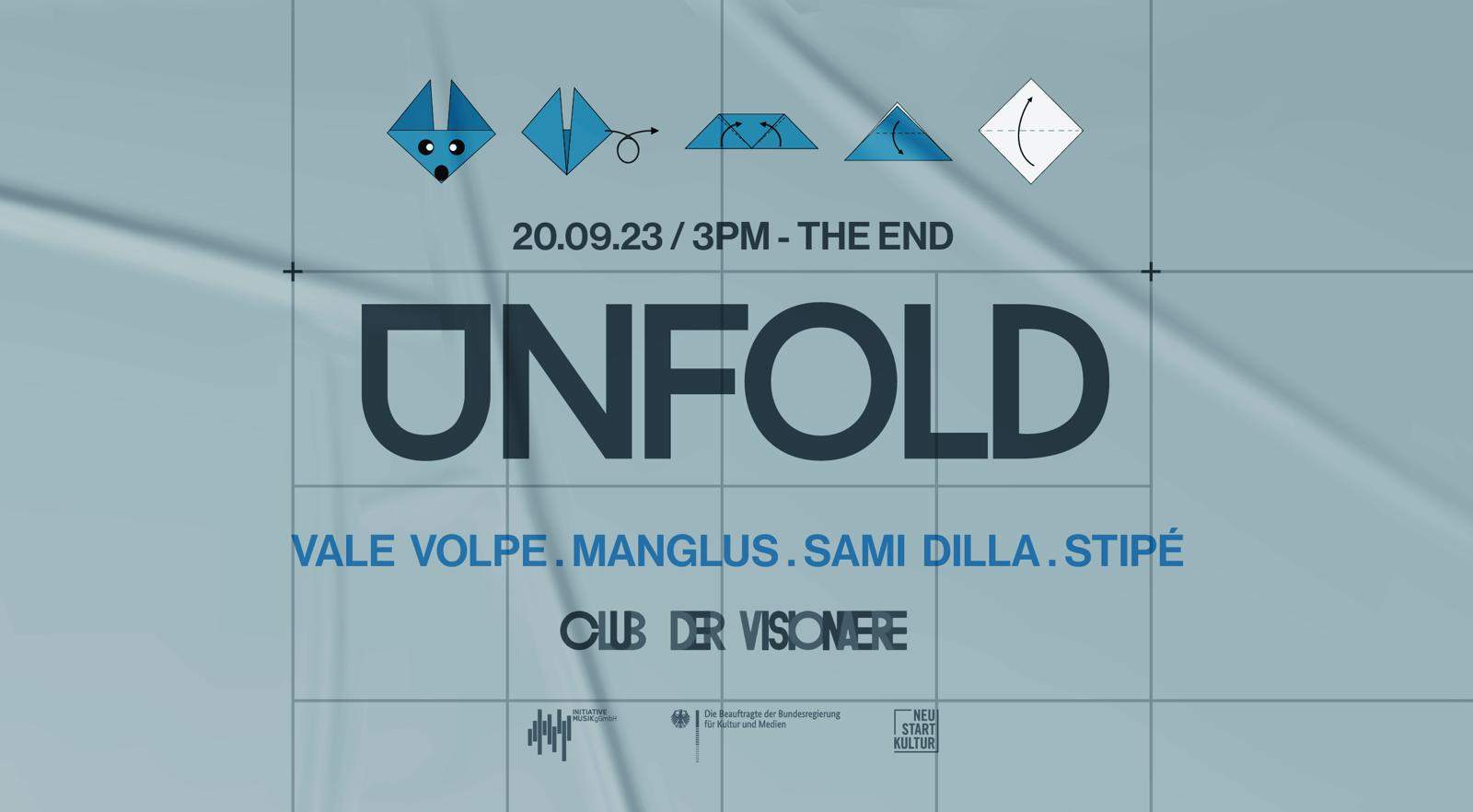 Unfold - Página frontal