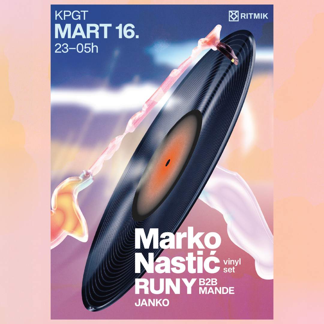Marko Nastic - Vinyl Collection - フライヤー表