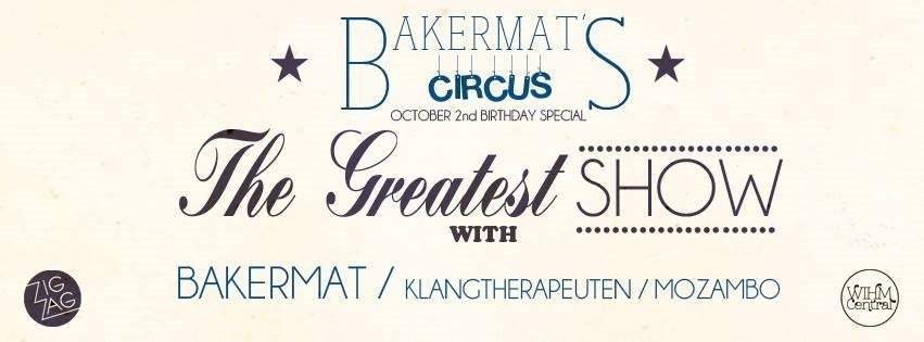 Bakermat's Circus: Bakermat & Friends - Página frontal