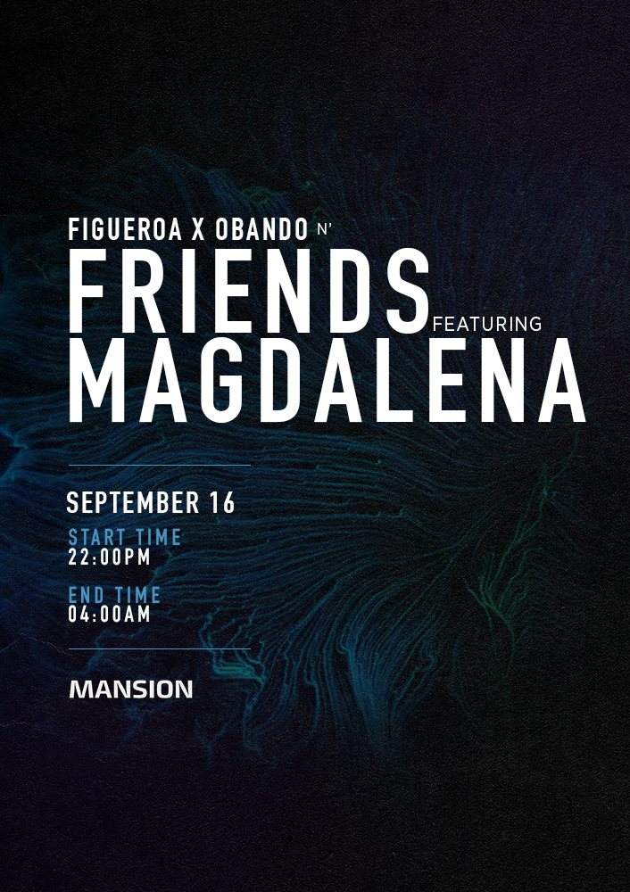 Figuero & Obando N' Friends: Magdalena - フライヤー表
