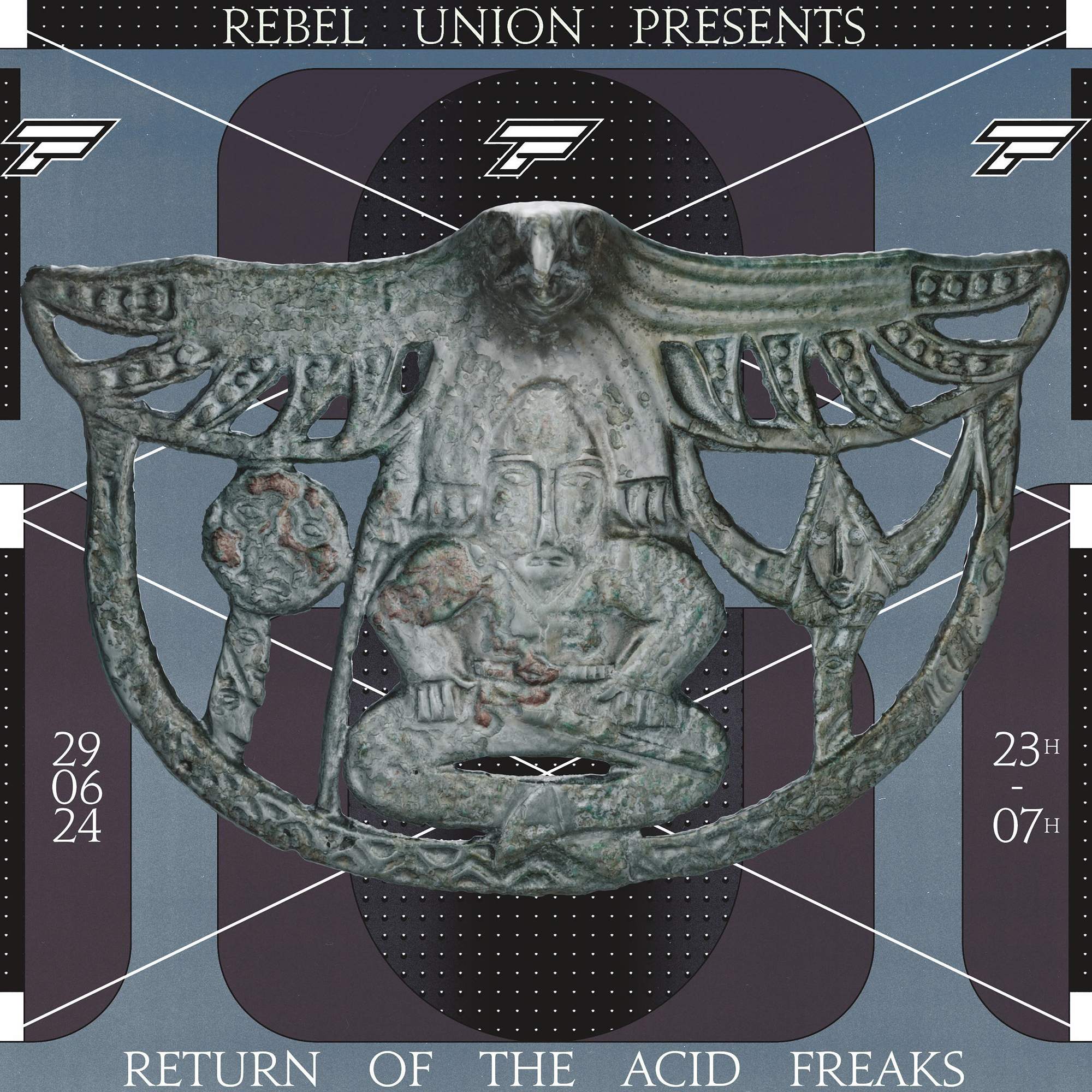 Rebel Union presents Return Of The Acid Freaks - Página frontal