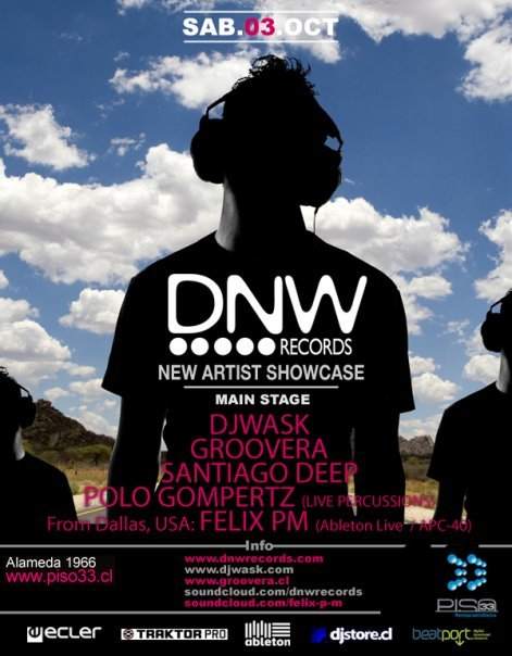 Dnw Records Showcase - フライヤー表
