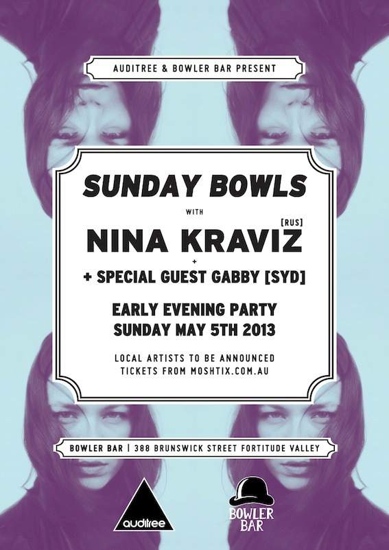 Sunday Bowls with Nina Kraviz - Página frontal