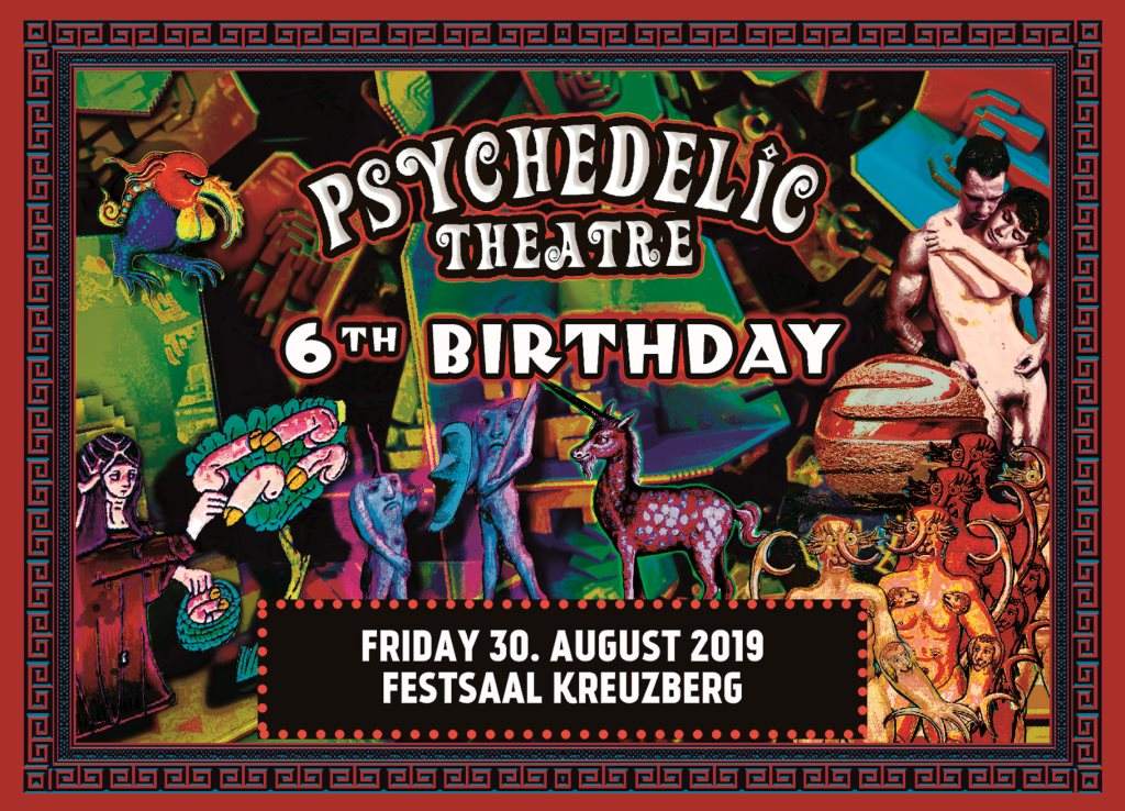 6 Years Psychedelic Theatre - Página frontal