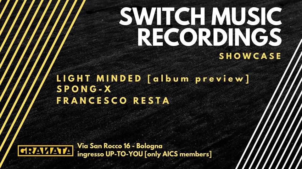 Switch Music Recordings Showcase - フライヤー表