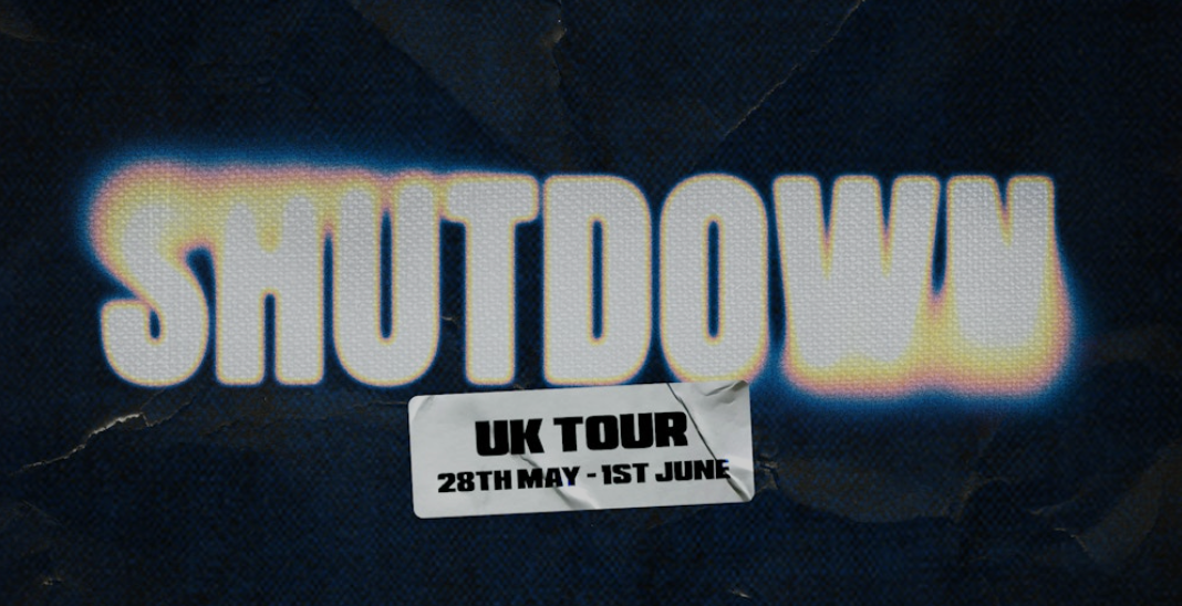 Shutdown UK Tour - フライヤー表