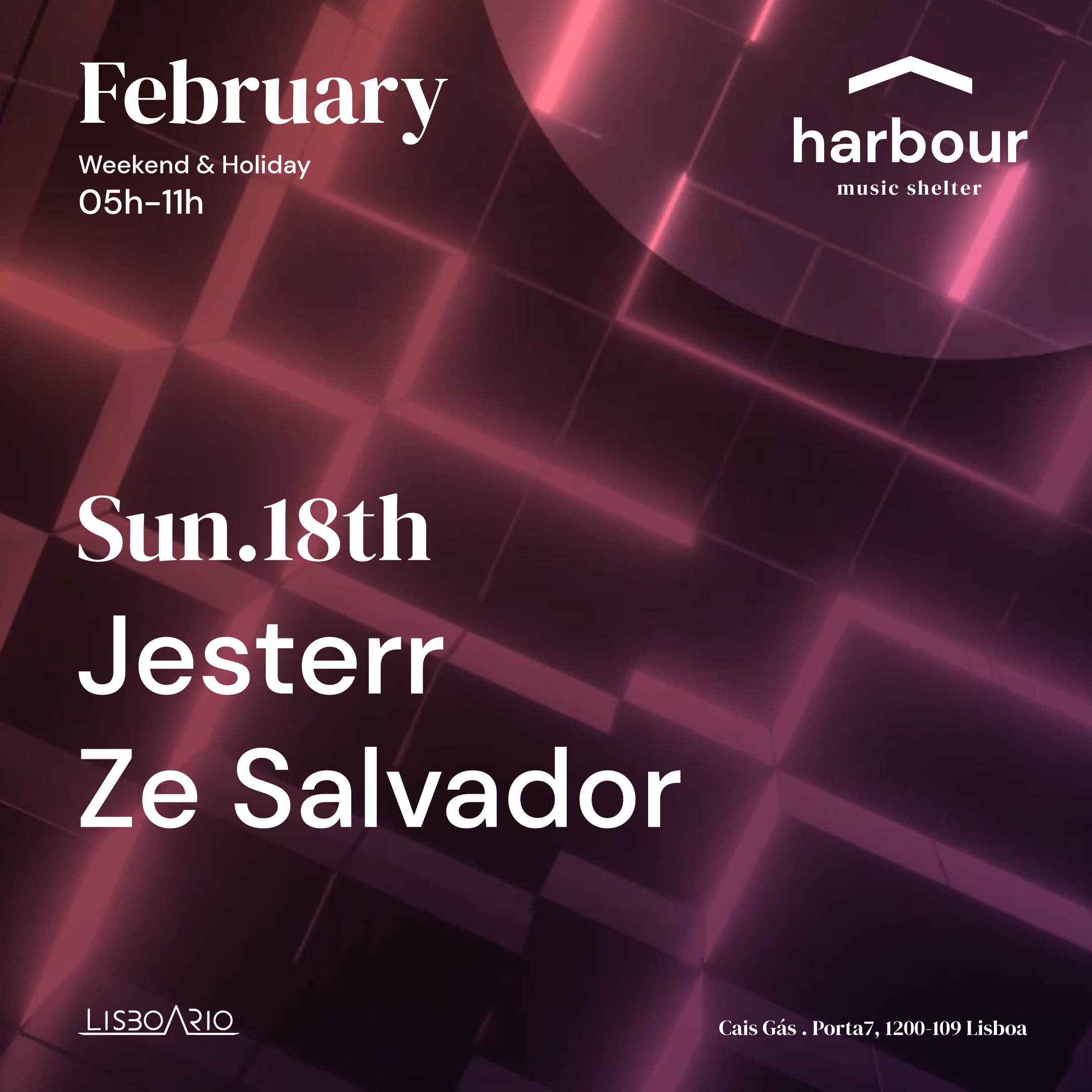 Harbour // Jesterr + Ze Salvador - Página frontal