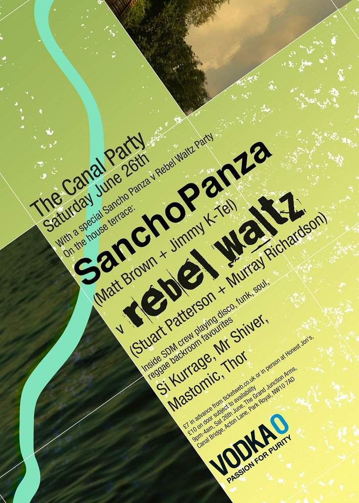 Canal Party with Sancho Panza V Rebel Waltz - Página frontal