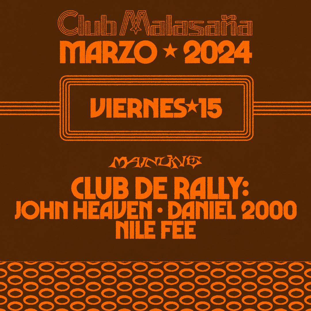 Mainline Club feat. J.P. John Heaven + Daniel 2000 + Nile Fee - フライヤー表