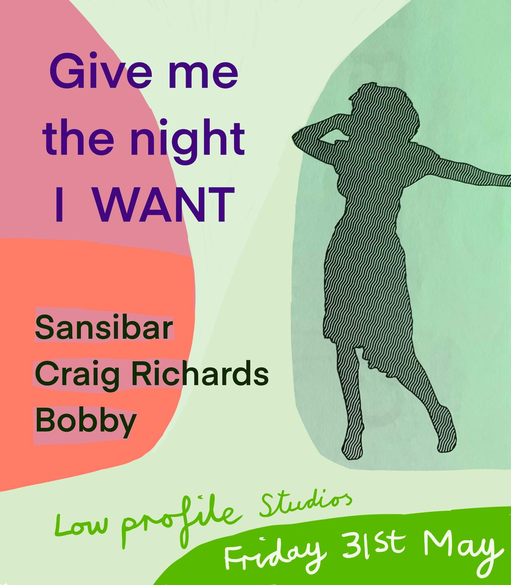 Give Me The Night I Want with Sansibar, Craig Richards & Bobby - Página frontal