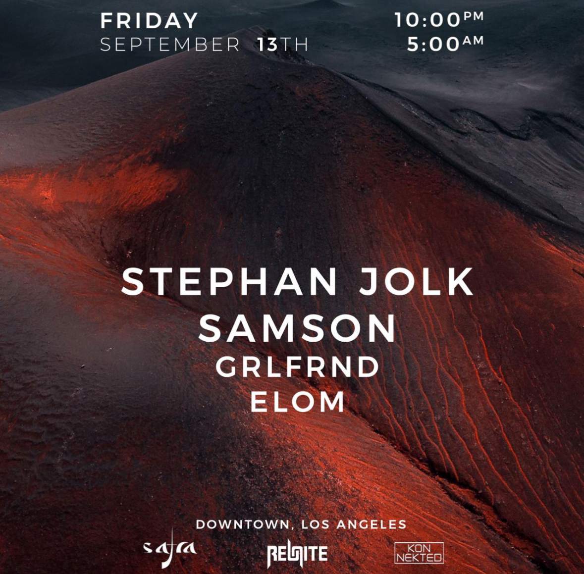 Safra x Reunite x Konnekted present: Stephan Jolk & Samson in DTLA at ...