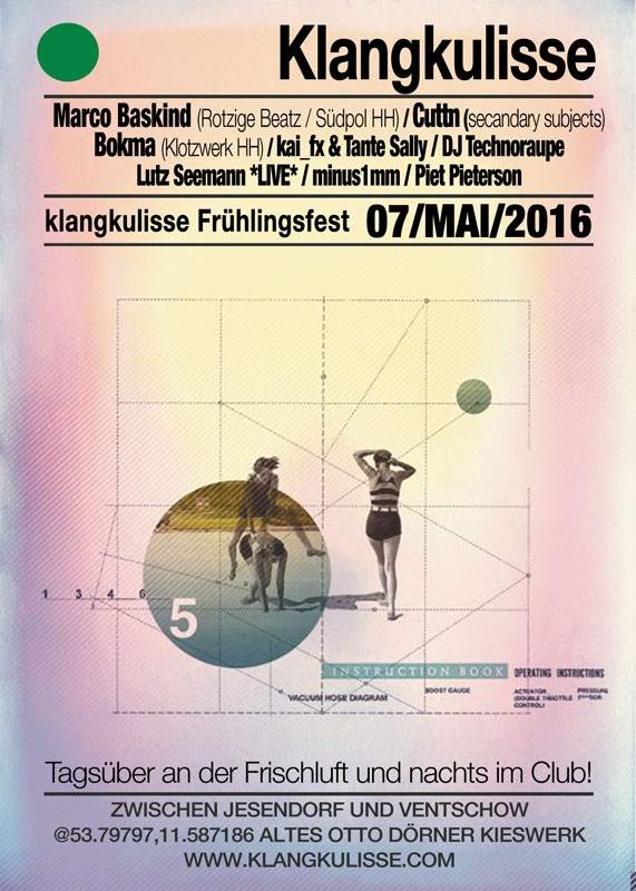 Klangkulisse Frühlingsfest - フライヤー表