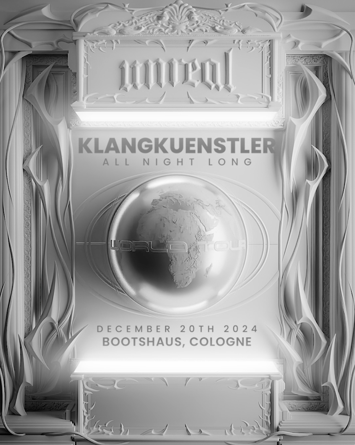 Unreal x KlangKuenstler ALL NIGHT LONG (World Tour) - Germany - Página frontal
