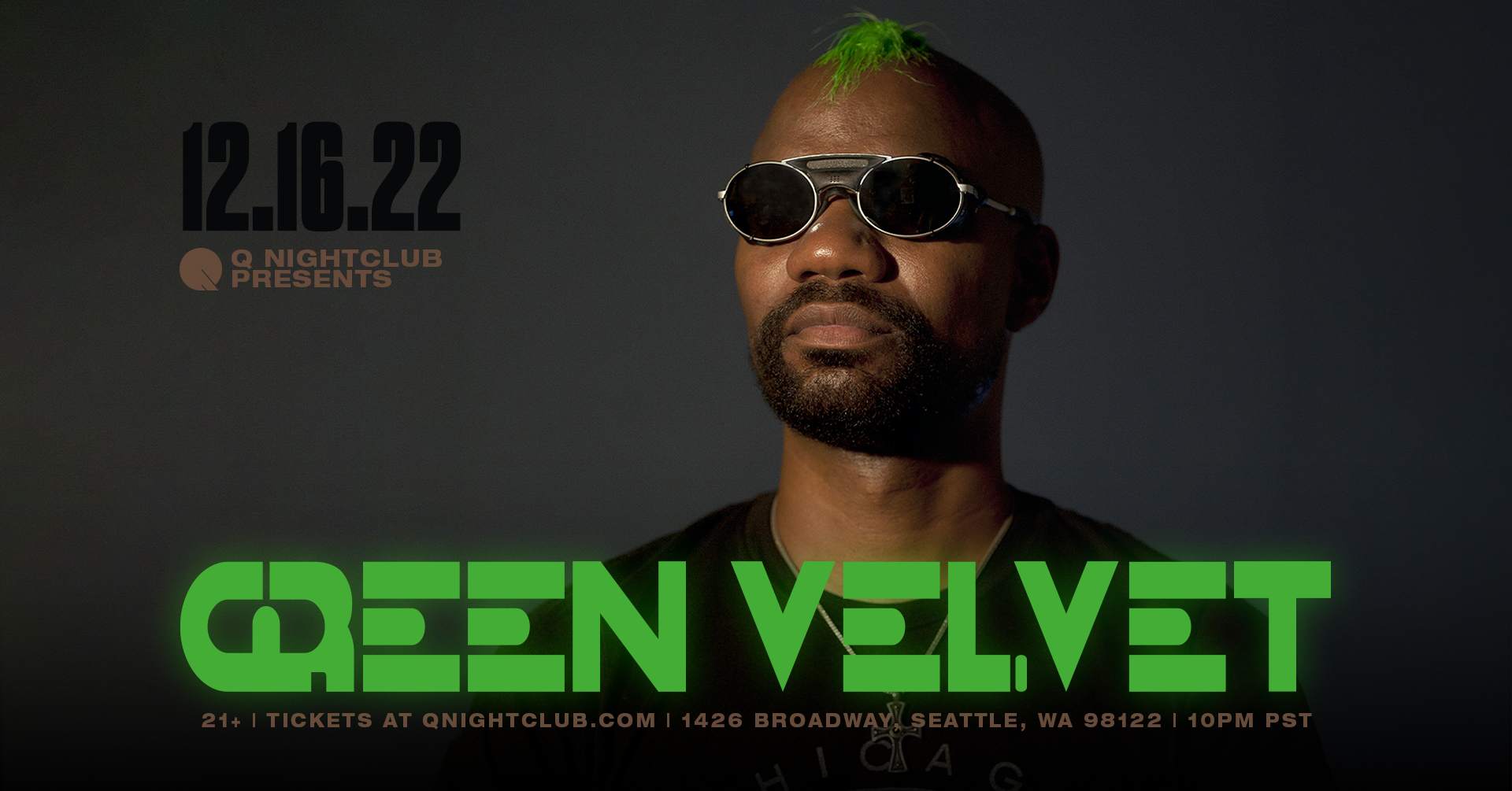 Green Velvet at Q Seattle