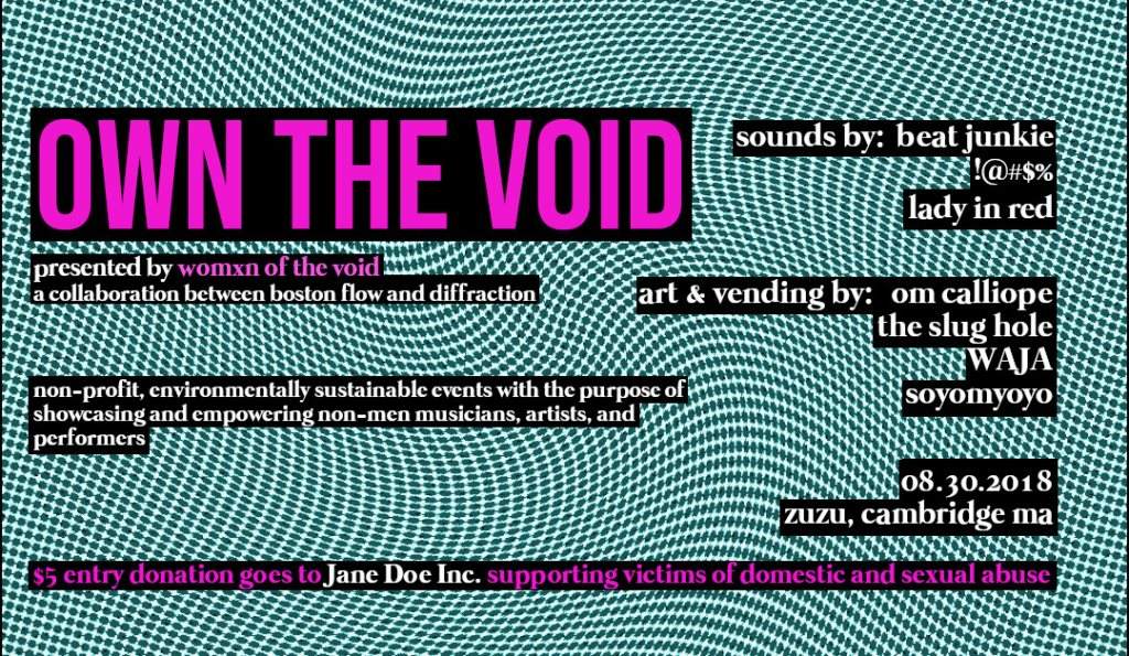 Own The Void - Beat Junkie, !@#$%, and Lady In Red - Página frontal