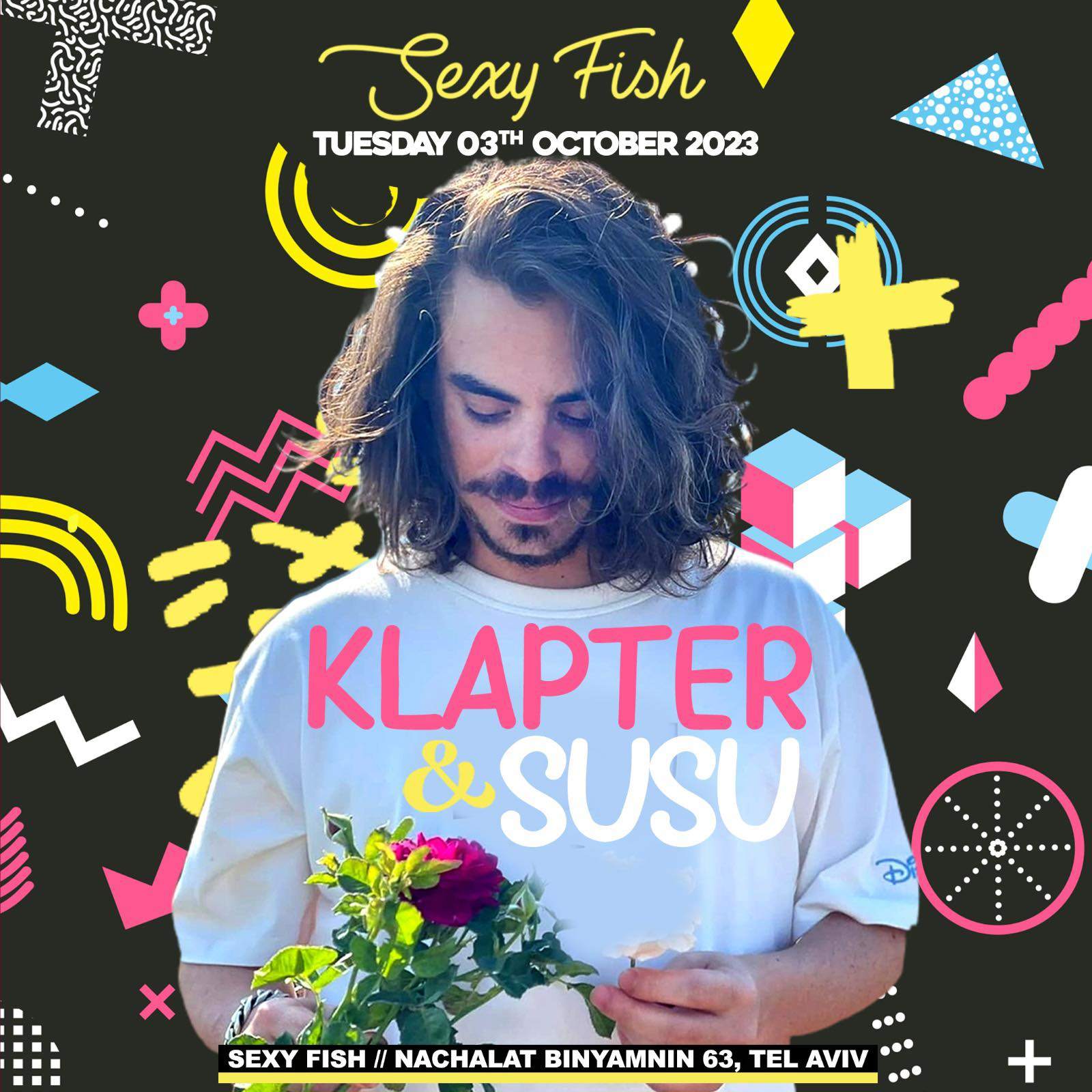 Sexy Fish with Uriah Klapter - フライヤー表
