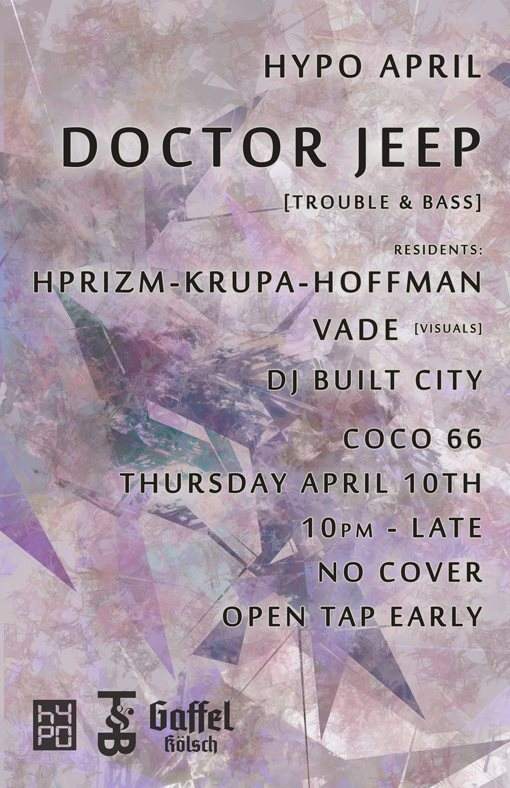 Hypo April: Doctor Jeep - フライヤー表