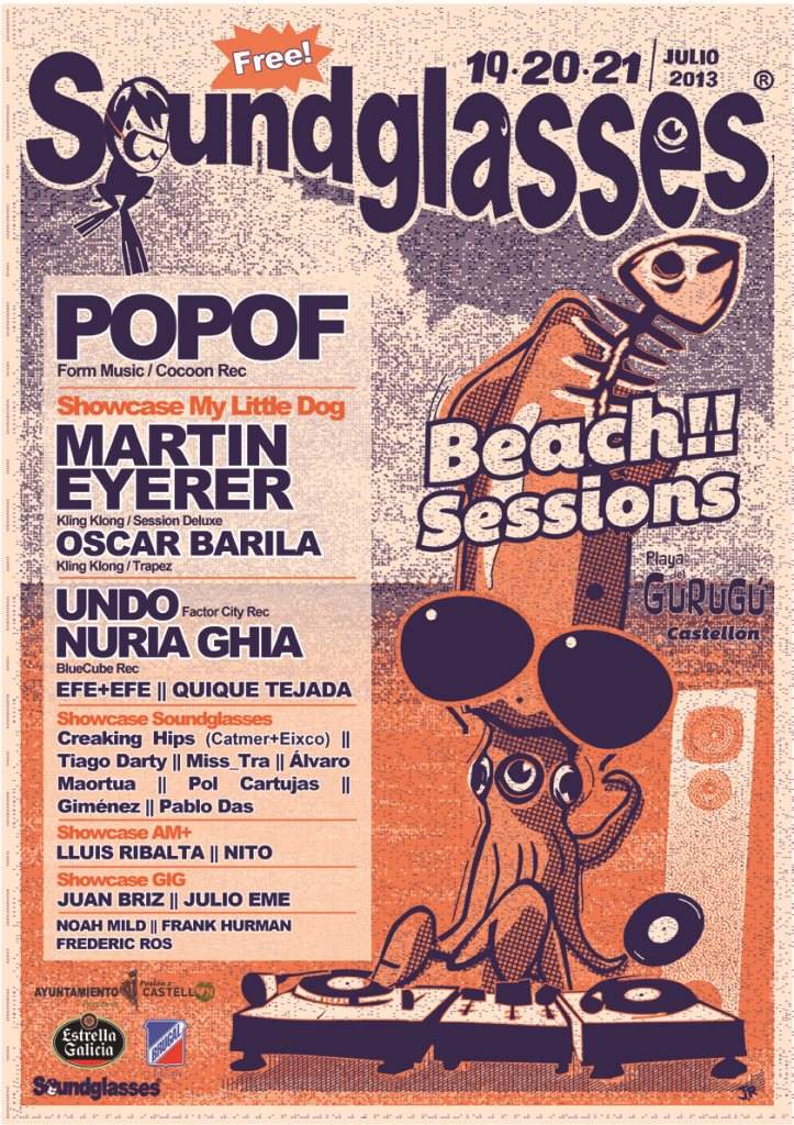 Soundglasses Beach Sessions 8th Edition - Página frontal