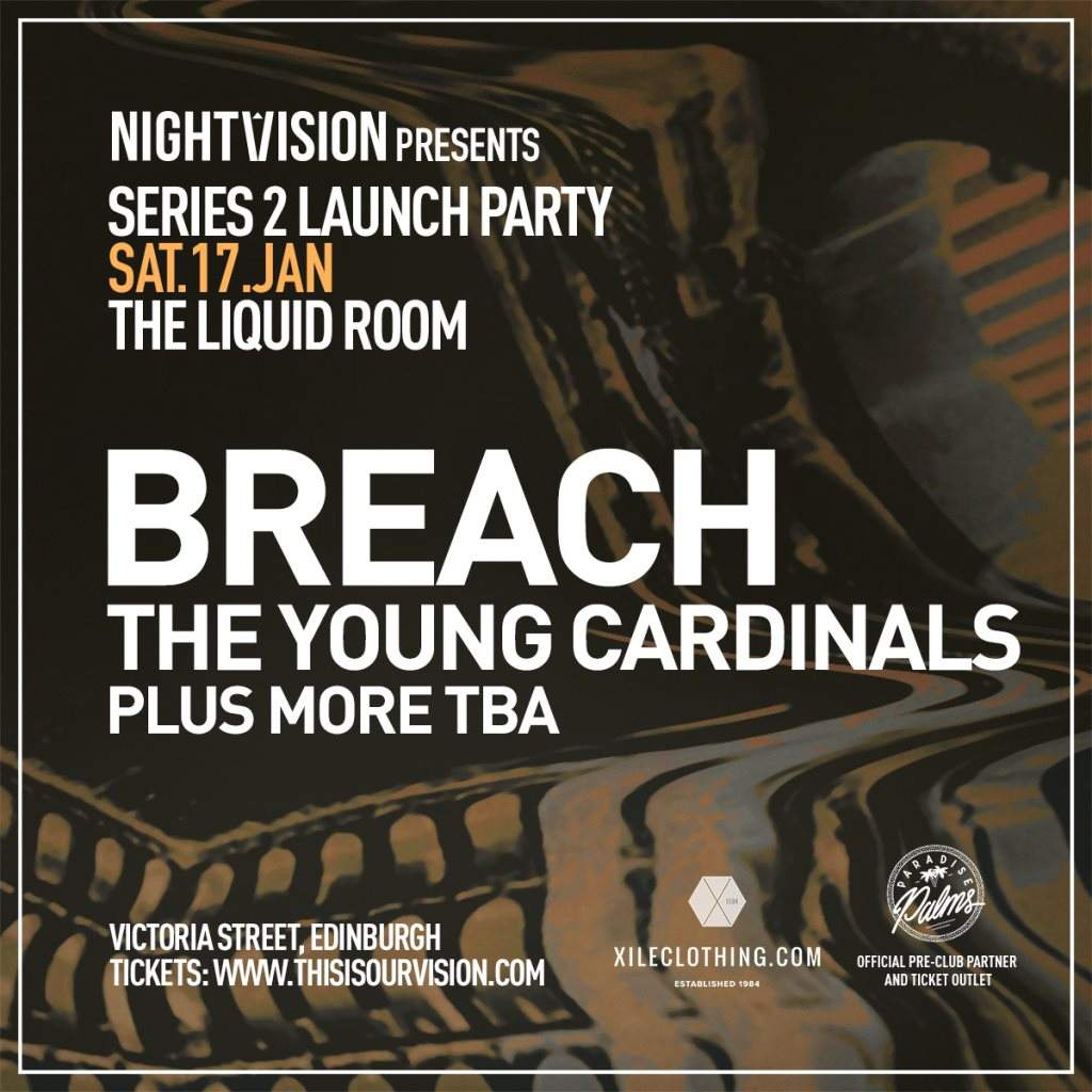 Nightvision presents Series 2 Launch Party with Breach - Página frontal