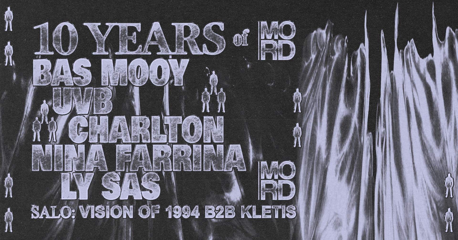 10 YEARS of Mord Records: UVB / Charlton / Bas Mooy - Página frontal