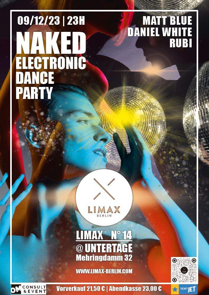 Limax - Naked Electronic Dance - Página trasera
