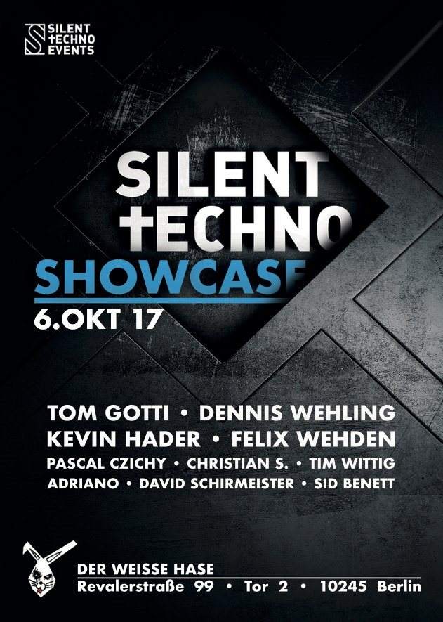 Silent Techno Showcase - Página frontal
