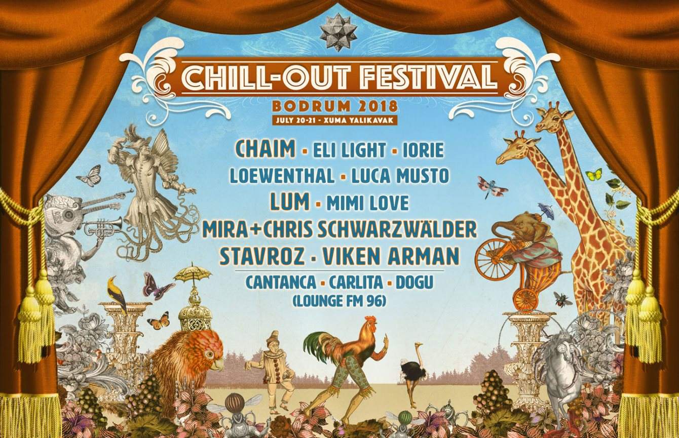 Chill-Out Festival Bodrum 2018 - Página frontal