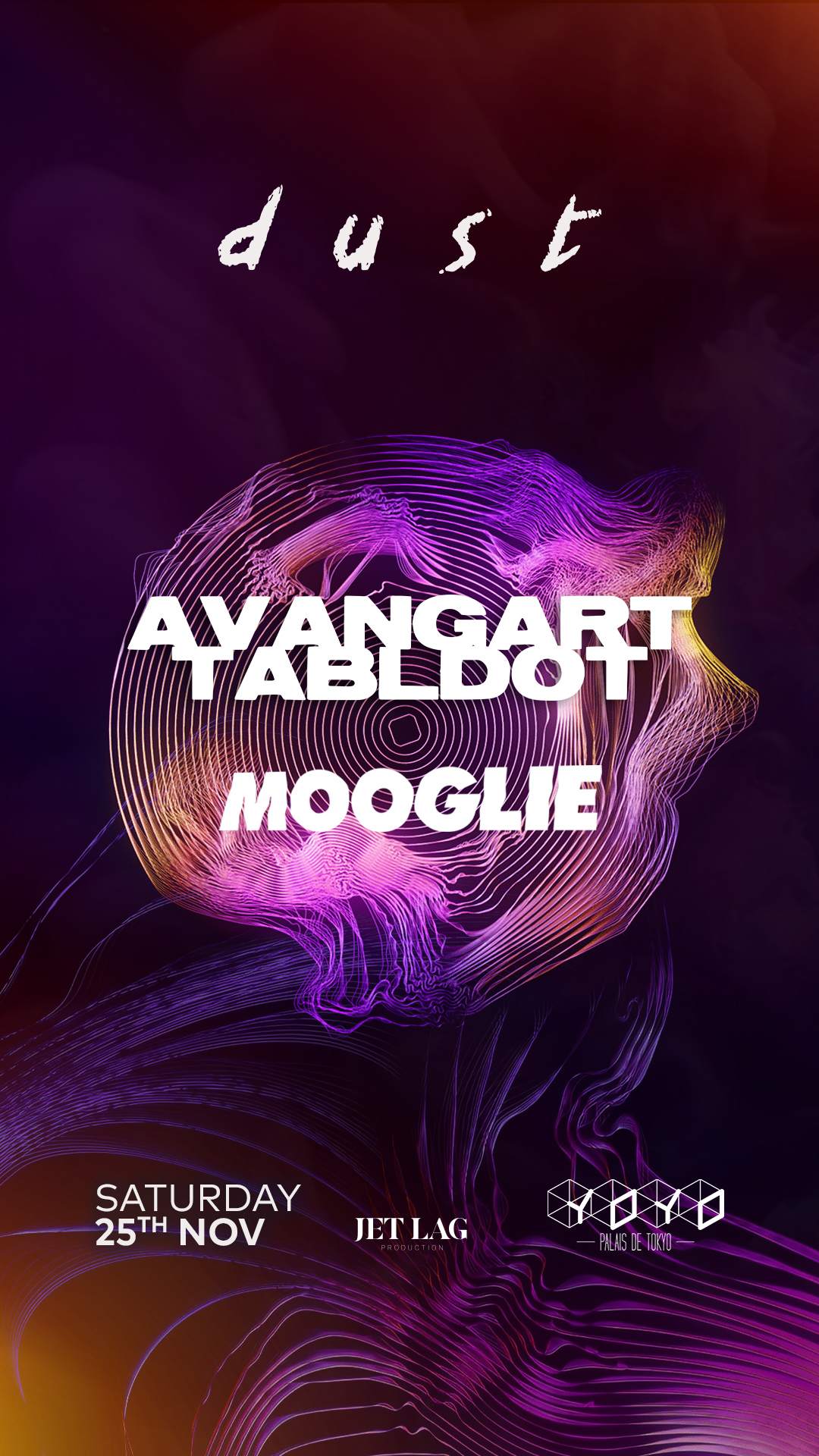 Avangart Tabldot, Mooglie (Afterlife) I DUST x YOYO - Página frontal