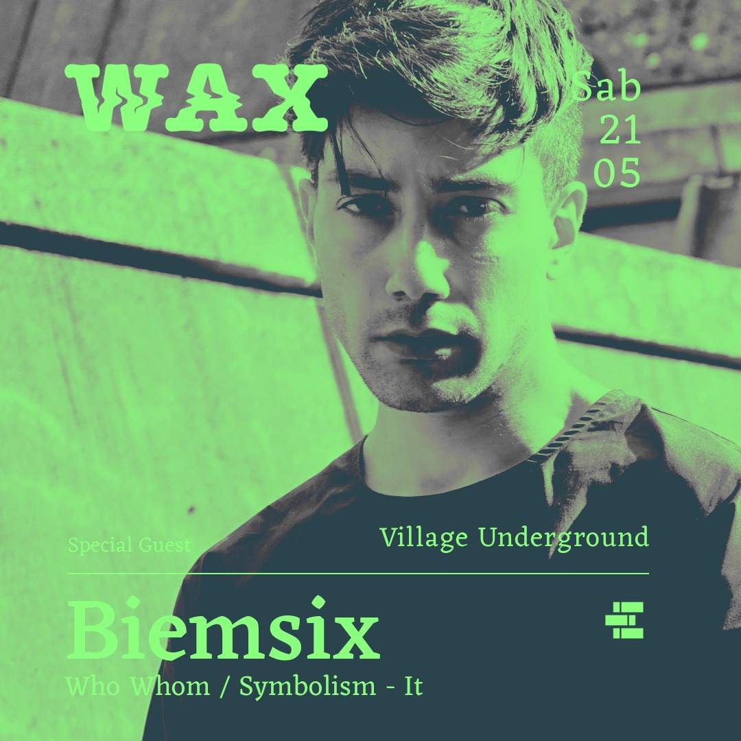 WAX: Biemsix + Reset + Anais Lin + Dre - Página trasera