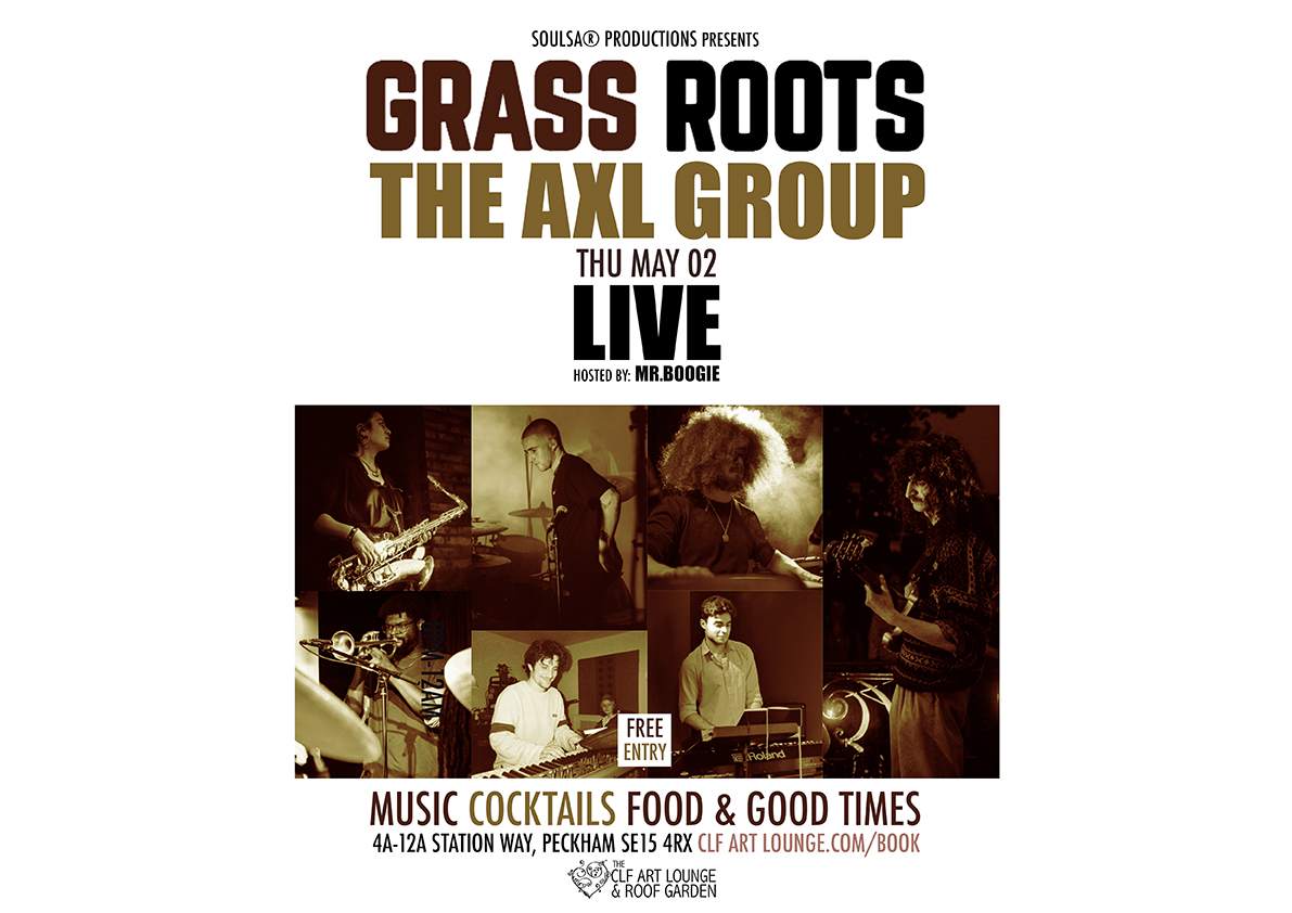Grass Roots with The Axl Group (Live) & Mr.Boogie/Soulsa - Página frontal