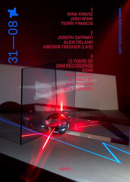 Nina Kraviz, Josh Wink, Joseph Capriati & Stereo Sleaze presents 10 Years Of 3am Recordings - Página frontal