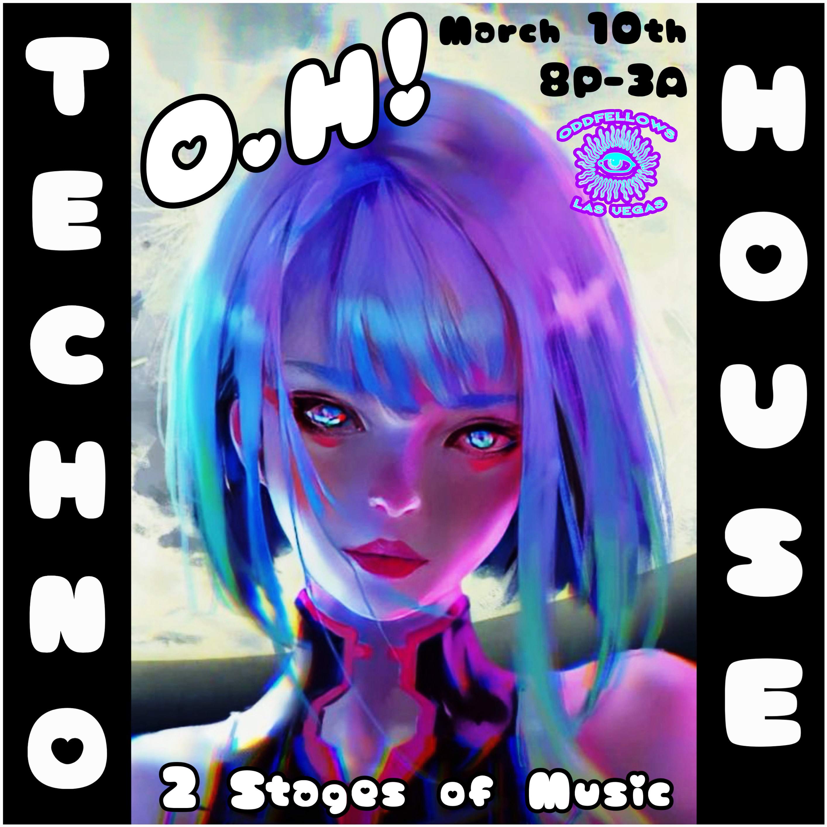 O.H! House + Techno - Página trasera