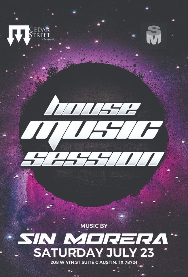 House Music Sessions - Página trasera