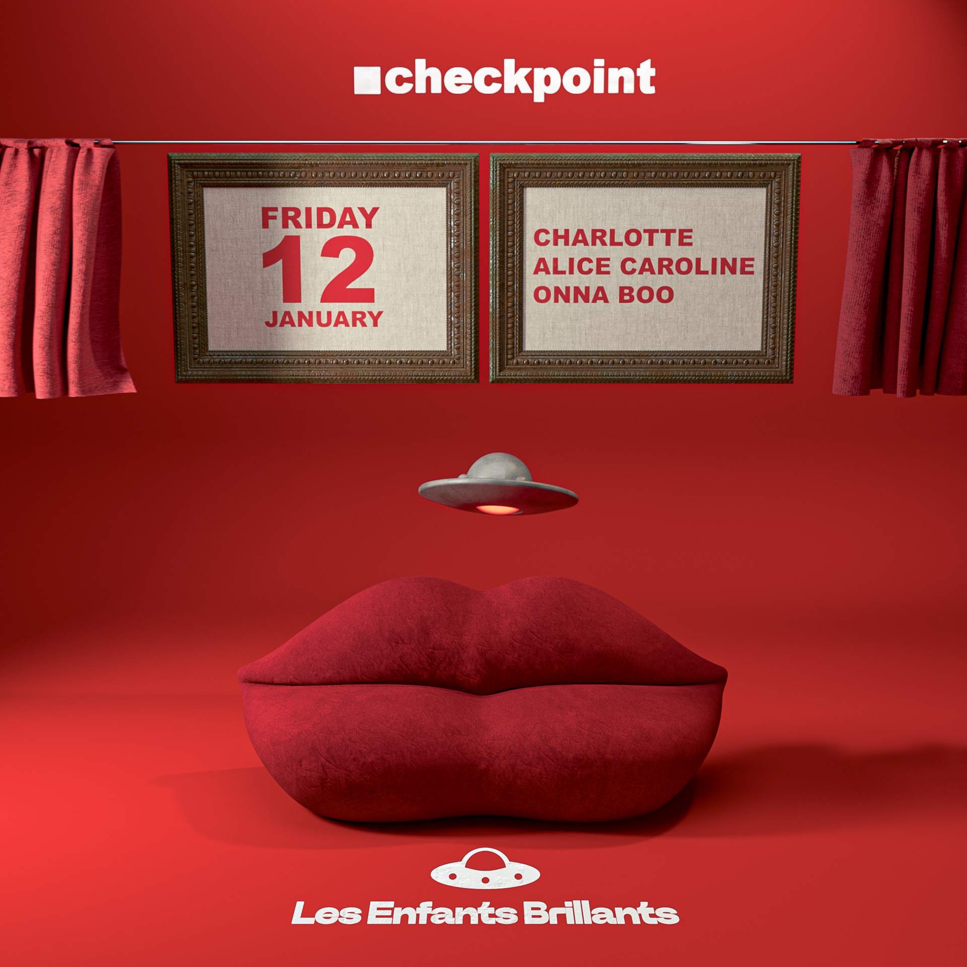 ■ checkpoint January Edition with Charlotte, Alice Caroline, Onna Bo - Página frontal
