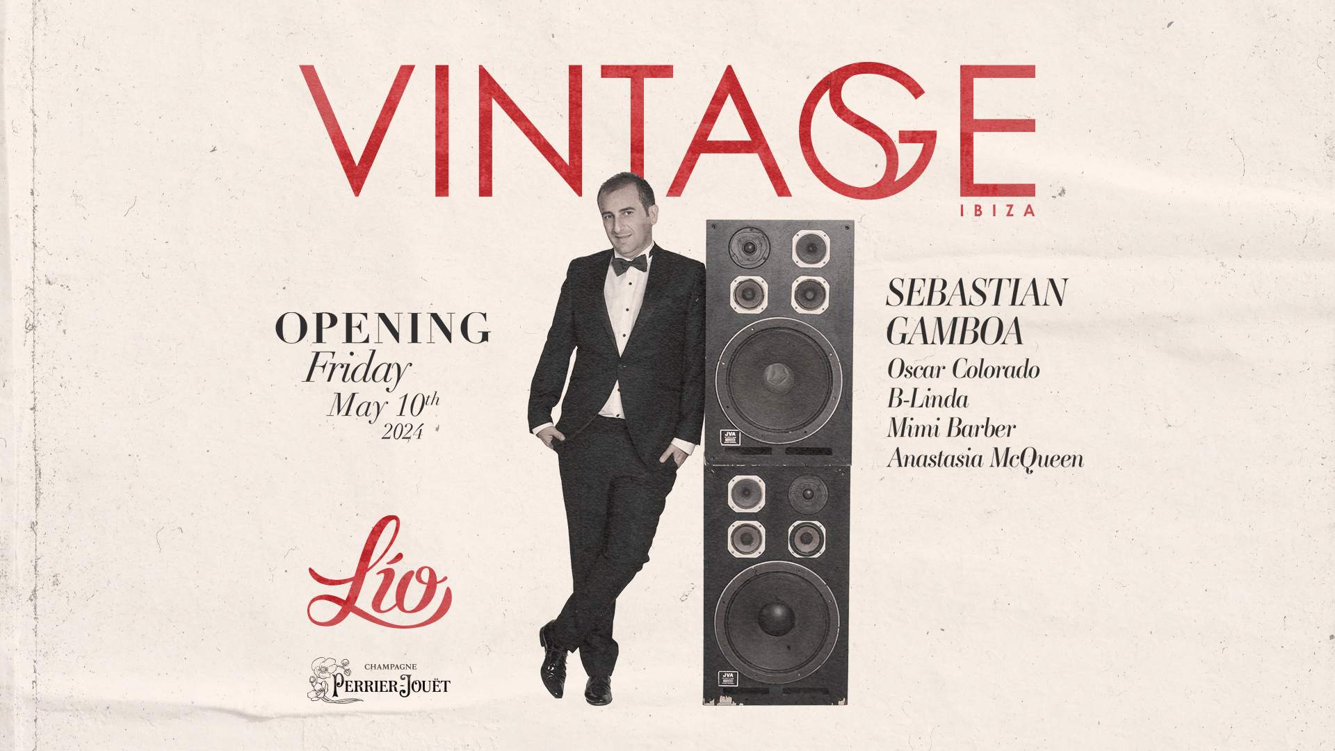 Vintage Opening Party - フライヤー表