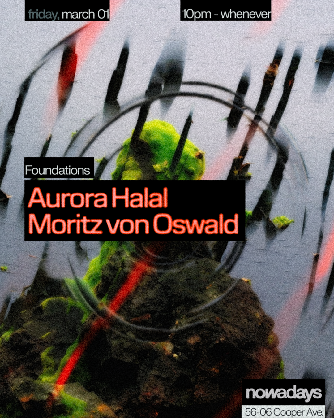 Foundations Night: Aurora Halal & Moritz Von Ozwald - Página frontal
