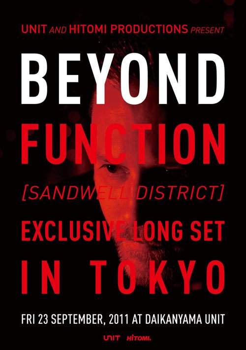 Unit & Hitomi Productions present Beyond - フライヤー表