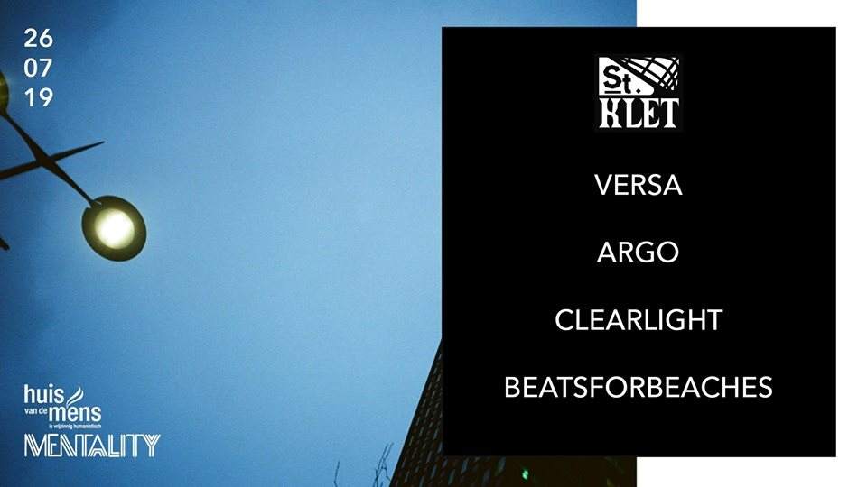 Saintklet Night ‖ Versa, Argo, Clearlight & Beatsforbeaches - Página frontal