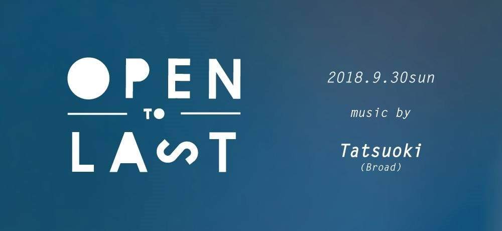 Tatsuoki -Open to Last- - Página frontal